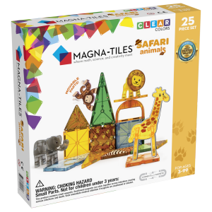 Magna-Tiles Μαγνητικό Παιχνίδι 25 κομματιών Safari