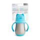Munchkin - Cool Cat - Stainless Straw Cup - Blue