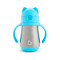 Munchkin - Cool Cat - Stainless Straw Cup - Blue