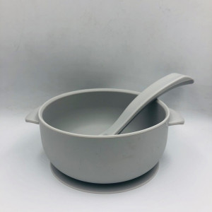 Nok Nok - Silicone Bowl With Lid | Cloud