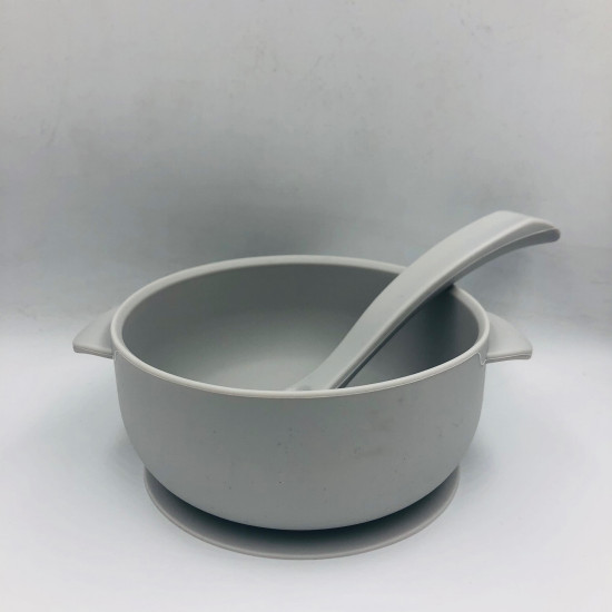 Nok Nok - Silicone Bowl With Lid | Cloud