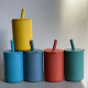 Nok Nok - Toddler Silicone Cup With Straw And Lid