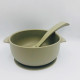 Nok Nok - Silicone Bowl With Lid | Vintage Green