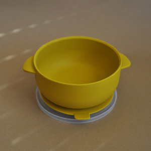 Nok Nok - Silicone Bowl With Lid | Curry