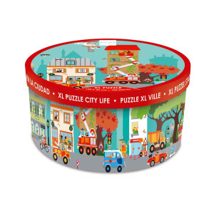 Scratch Europe - Floor Puzzle City 100pcs