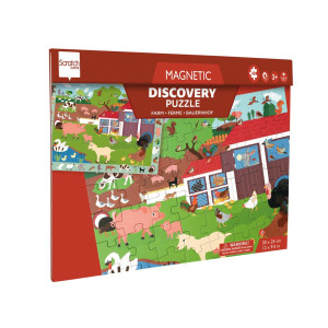 Scratch Europe - Puzzle Discovery Farm 48pcs