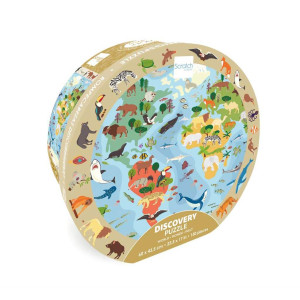 Scratch Europe - Discovery Puzzle World